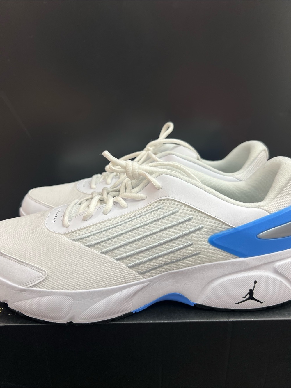 Jordan TRUNNER FLOW Breathable Basketball Shoes Men's White IO2091-103 size 14